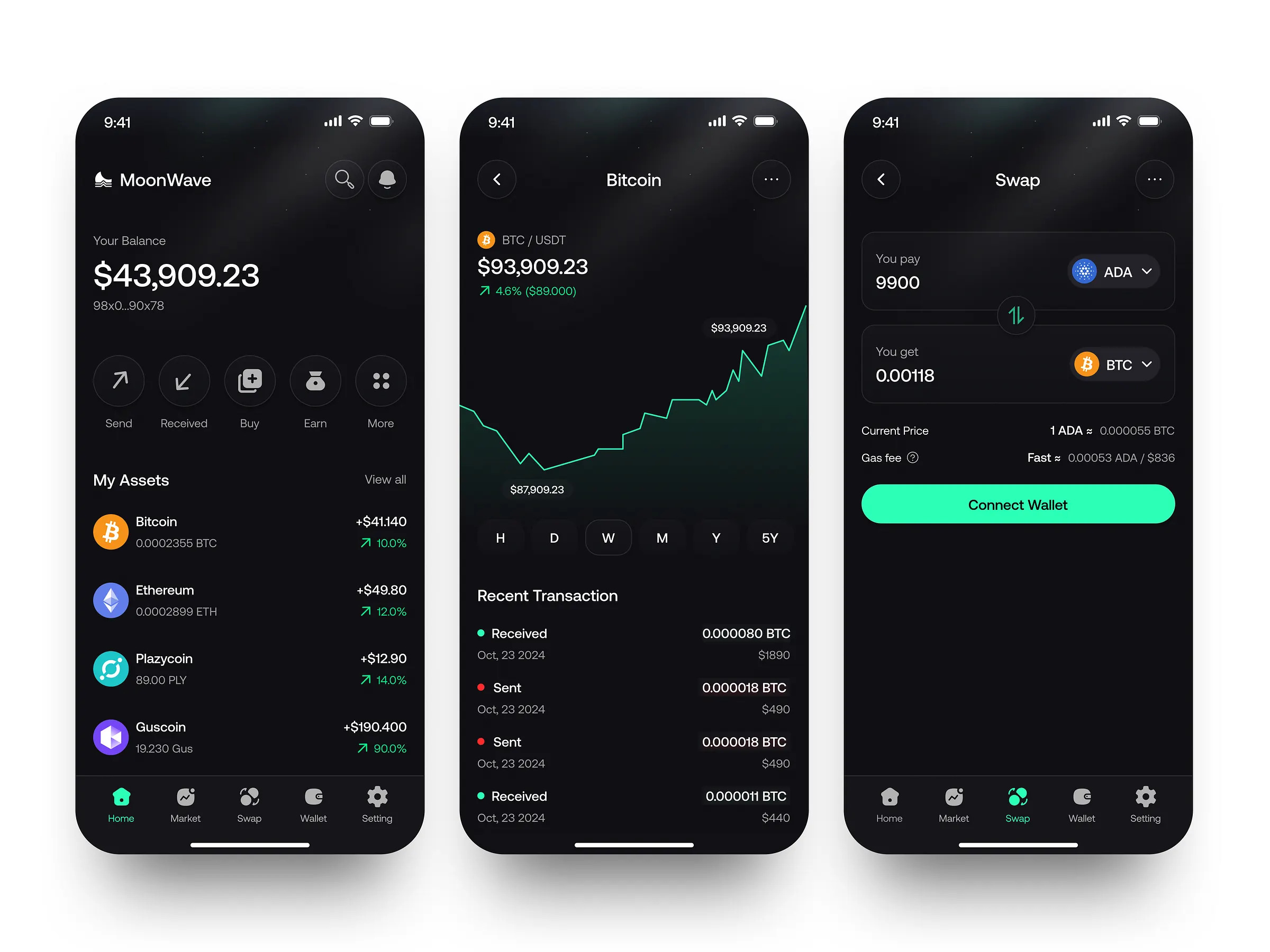 DeFi Crypto Wallet App detail image 1