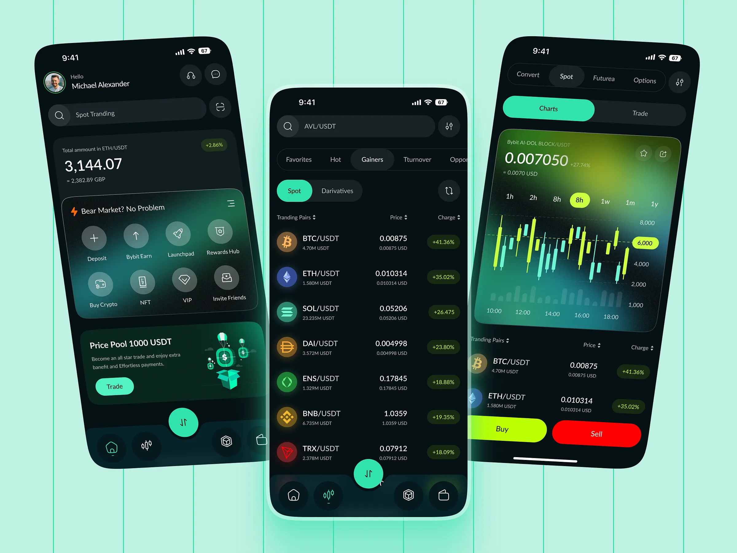 DeFi Crypto Wallet App detail image 2