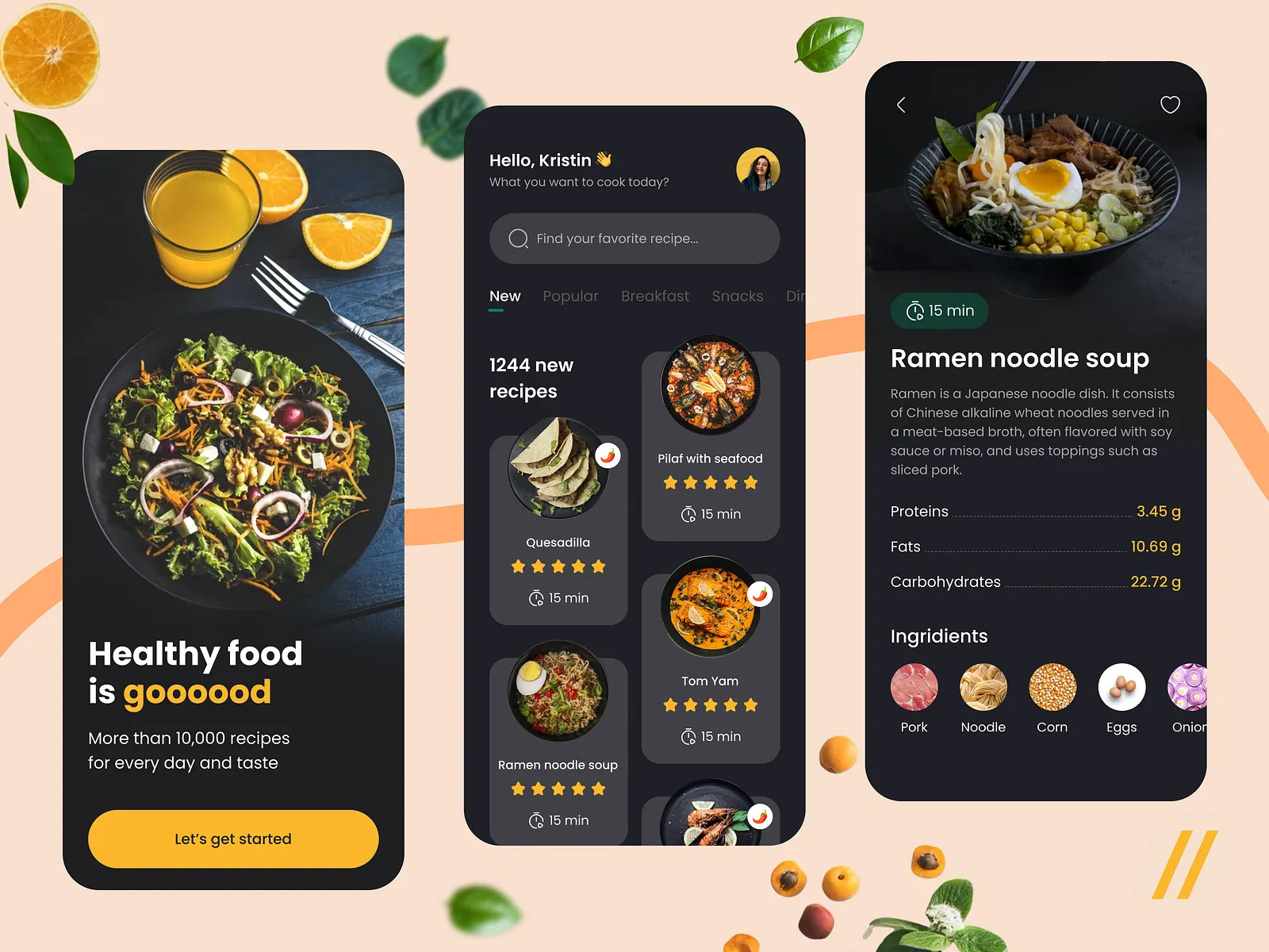 Restaurants Eats Mobile App detail image 1